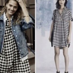 Madewell Sz. S Flannel Buffalo Dress